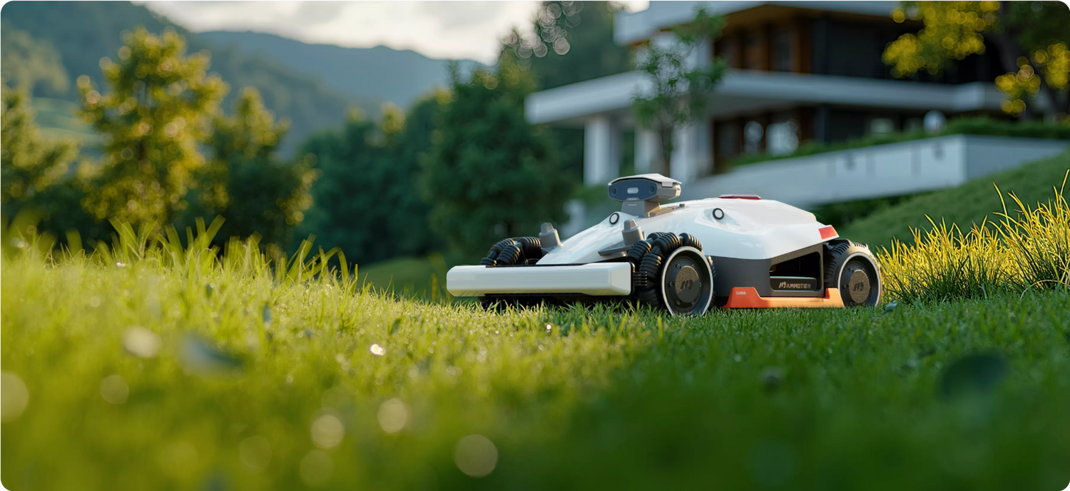 Mammotion LUBA 2 AWD robot lawn mower without perimeter wire