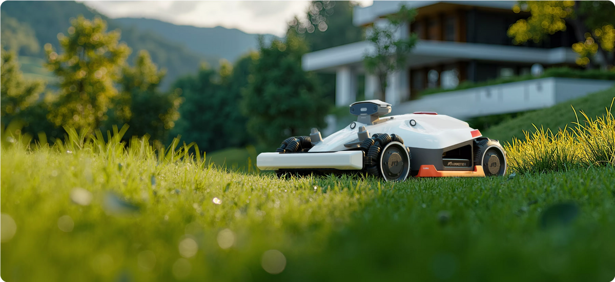 Mammotion LUBA 2 AWD robot lawn mower without perimeter wire