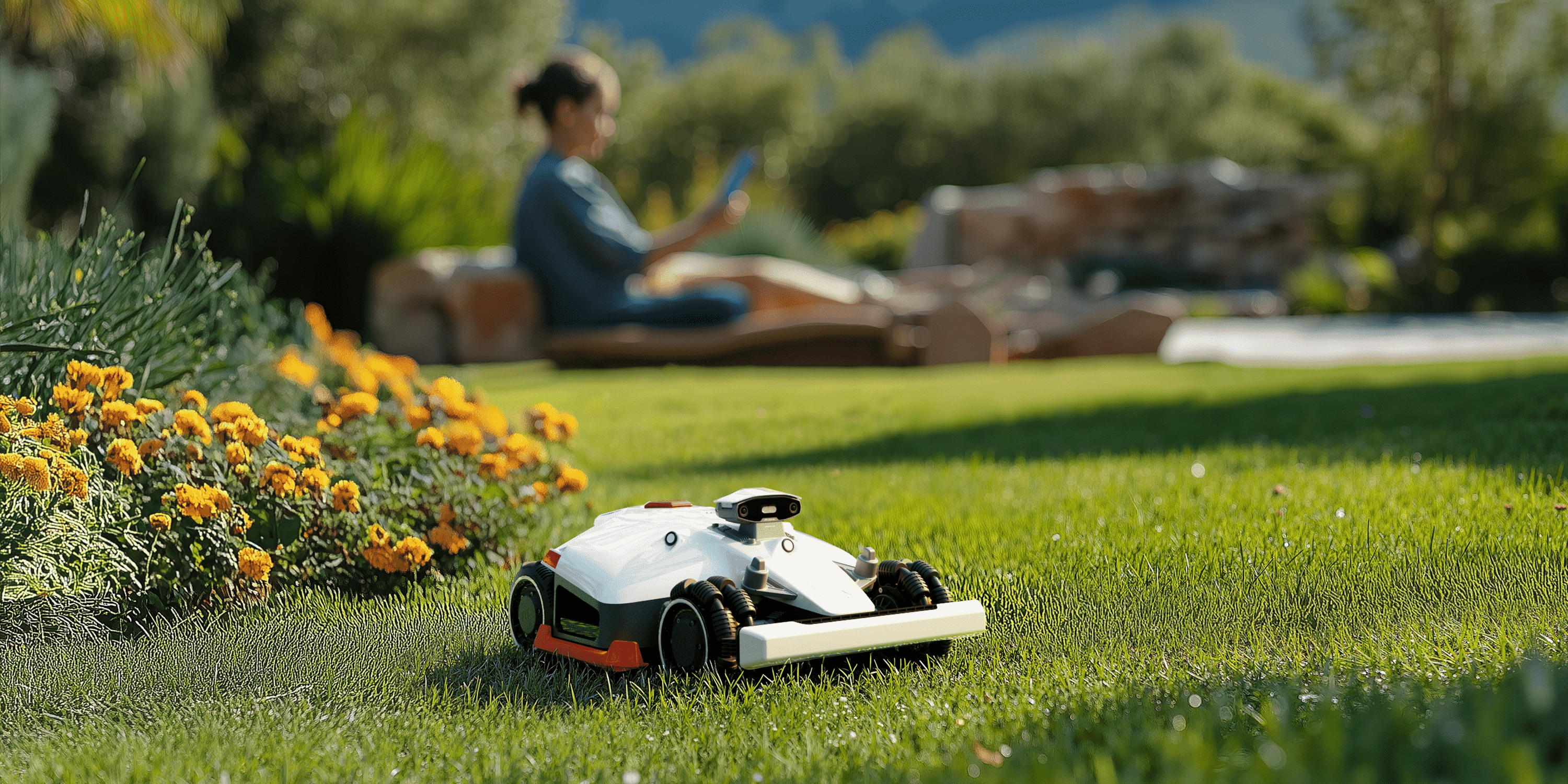 Mammotion LUAB 2 WAD robot lawn mowers for smart home