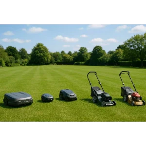 lawn mowers for large gardens