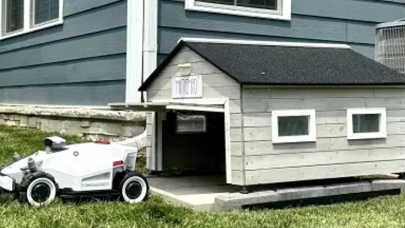 robot lawn mower winter storage