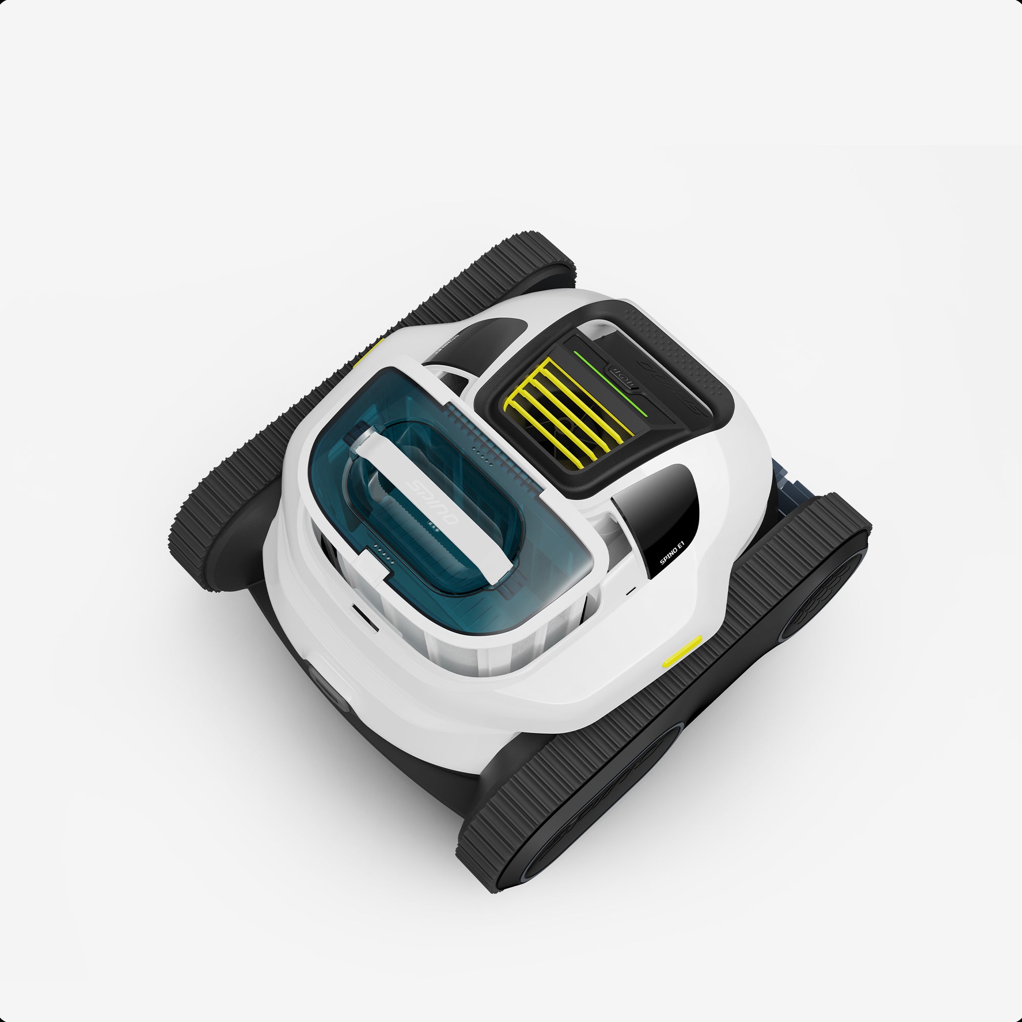 Mammotion SPINO E1 robotic pool cleaner back view