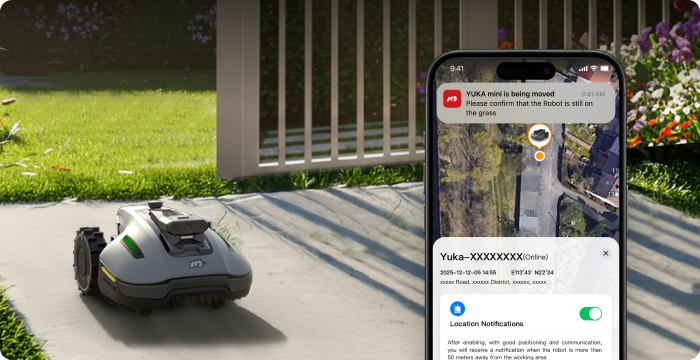 Mammotion Robot Lawn Mower Anti-Theft 