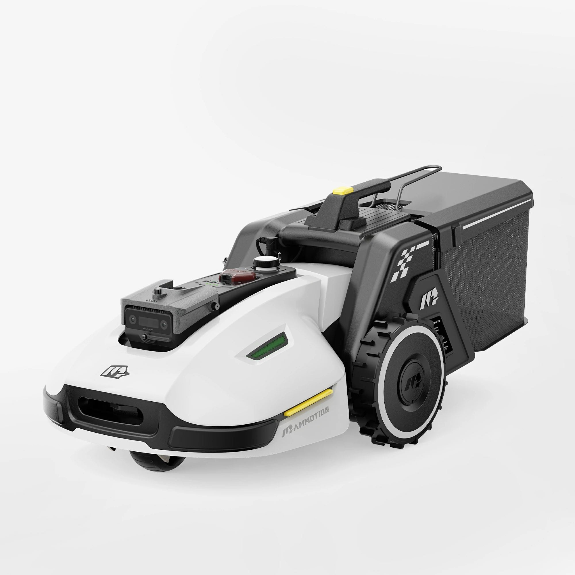 YUKA robot lawn mower side view